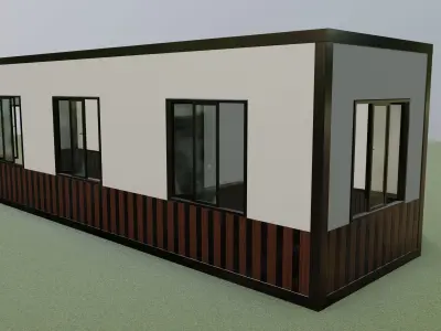 Container House Type 1 3D model
