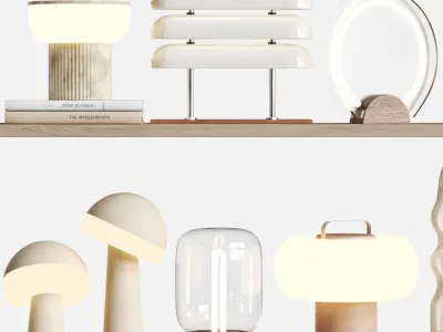 Decorative set 20 3D model get