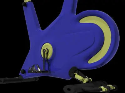 Exercise Bike 3D model