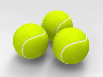 Tennis Balls 3D model