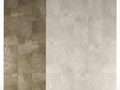 Ceramic wall Free low-poly 3D model