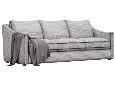 Branson Sofa 212 By Arhaus 3D model