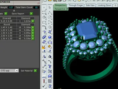Brilliant Ring  3D print model