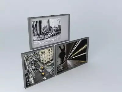 Composition transportation 01 Free 3D model