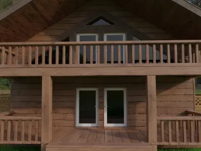 forest house Free 3D model purchase