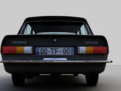 TRIUMPH DOLOMITE 1500 TC 1976 3D model