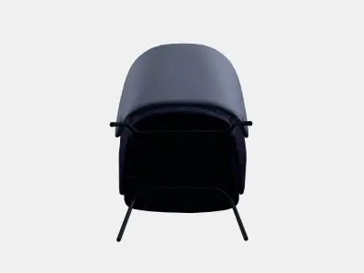 BINGSTA High-back armchair Low-poly 3D model