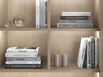 TV Shelf and workplace 72 3D model