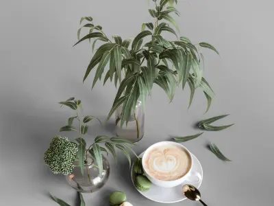 Decorative set 38 3D model