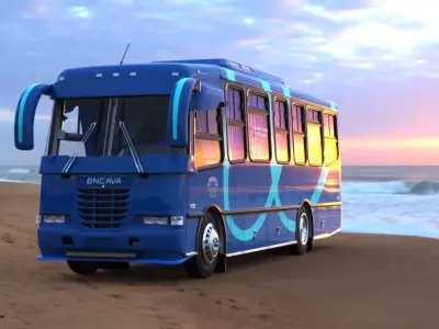 Foton Encava ent610 Low-poly 3D model