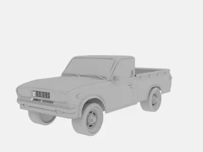 Toyota Hilux N20  3D model