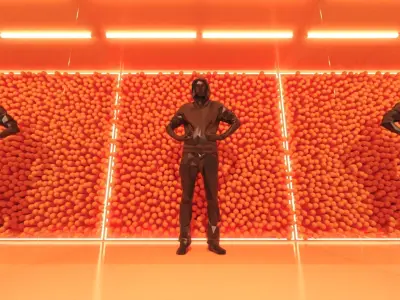 Cube Photo Opportunity 3 3D model