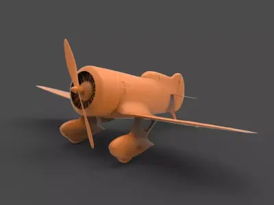 Gee Bee Model R1 3D print model