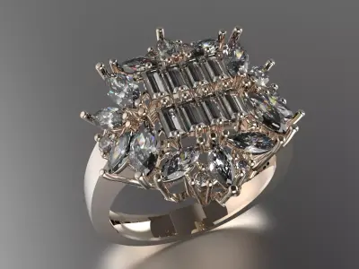jewelry ring 294 3D print model