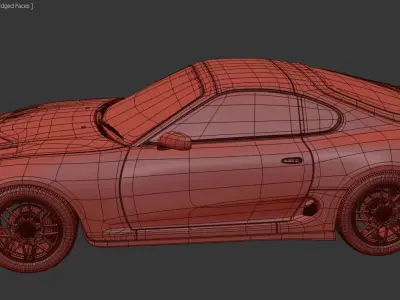 Toyota Supra 3D model