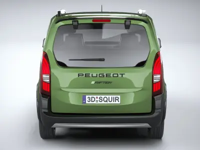 Peugeot Rifter 2024 3D model