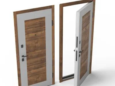 Joyce Door 3D model