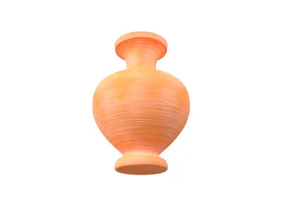 Roman Pottery v1 003 Low-poly 3D model
