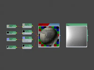 metal locker cabinet A 3D model