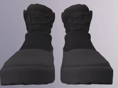 UGG CLASSIC MINI SHOES PBR Low-poly 3D model