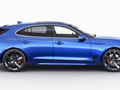 Genesis G70 Shooting Brake 2022 3D model