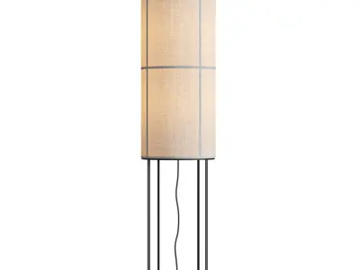 HASHIRA HIGH FLOOR LAMP RAW 3D model