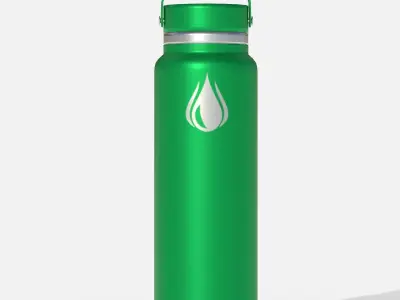 HydroSquad Bottles Collection Low-poly 3D model