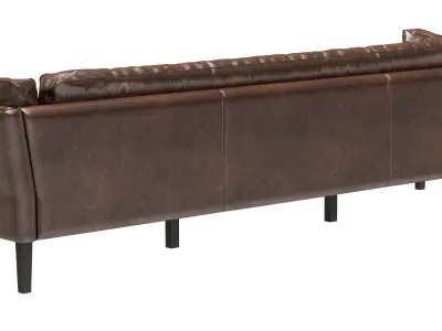 Restoration Hardware Sorensen Leather Sofa 3D model