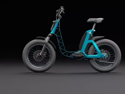 Electric Bicycle 3D model