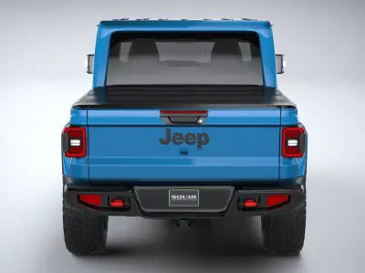 Jeep Gladiator Mojave 2024 3D model