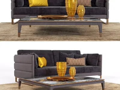 Smania Caesar Sofa 3D model