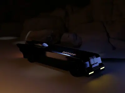 Batmobile - The animated series 3D model