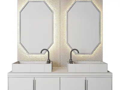 Luxury Bathroom 11 3D model