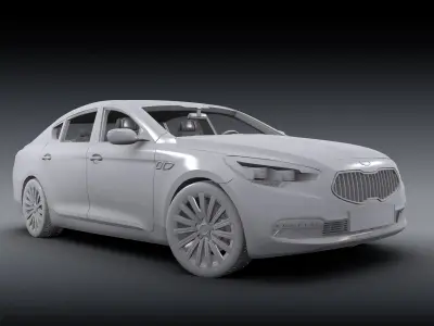 Kia K9 2013 16624 3D model