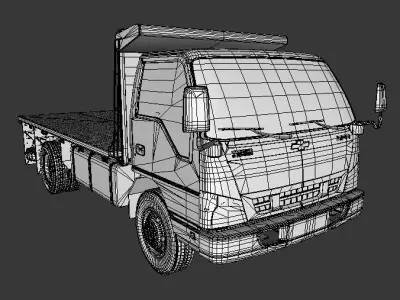 Chevrolet NPR Diesel  Low-poly 3D model