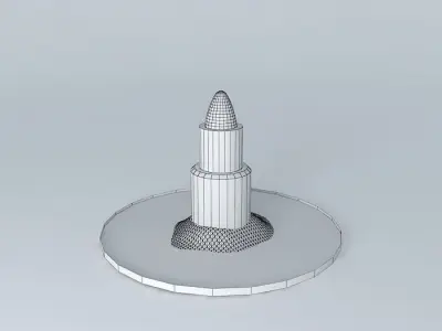 Queen Victoria Fountain Free 3D model