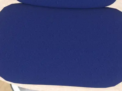 Futuristic Luxury Lounge Chair 3d Model with PBR Materials 3D model