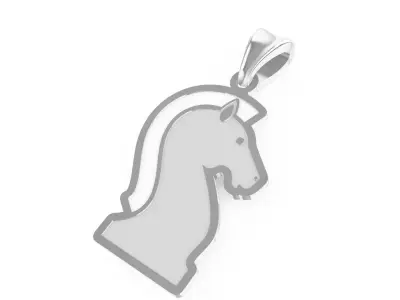 Unicron Character Enamel Pendant 3D model Texture 3D print model