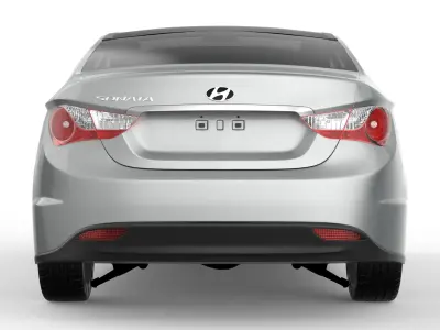 Hyundai Sonata 2013  3D model
