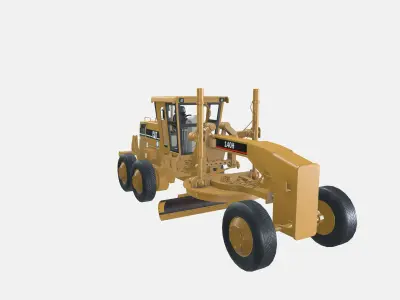 Grader Vehicle 3D model
