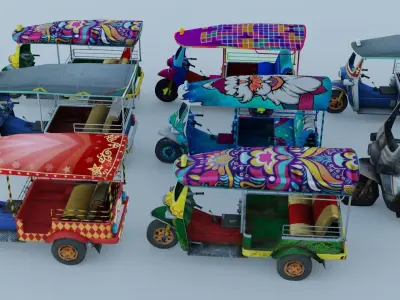 Vehicle car Tutu 12x 3D model