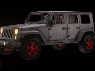 Jeep Wrangler 3D model