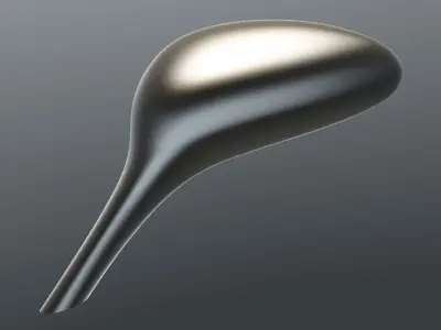 Rearview Mirror 3D print model