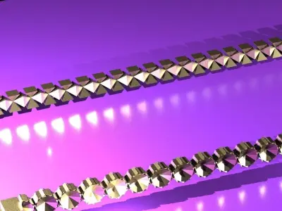 bracelet silver 3D model