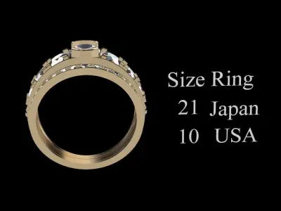 Ring Men D23 3D print model
