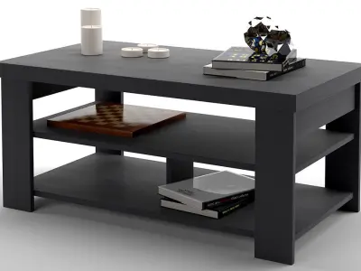 Table tv stand for living room 3D model