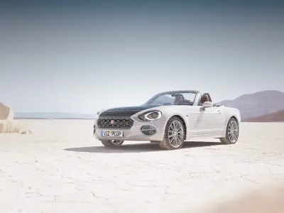 Small roadster unbranded 3D model