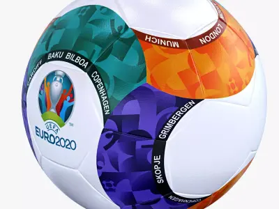 Soccer ball 3D model