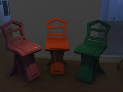 Chair Style Free 3D model