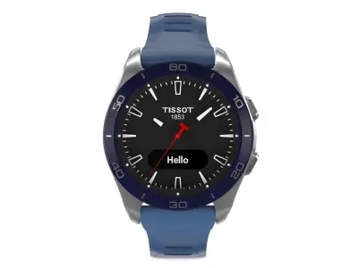 Tissot T-Touch Connect Sport Silver 3D model